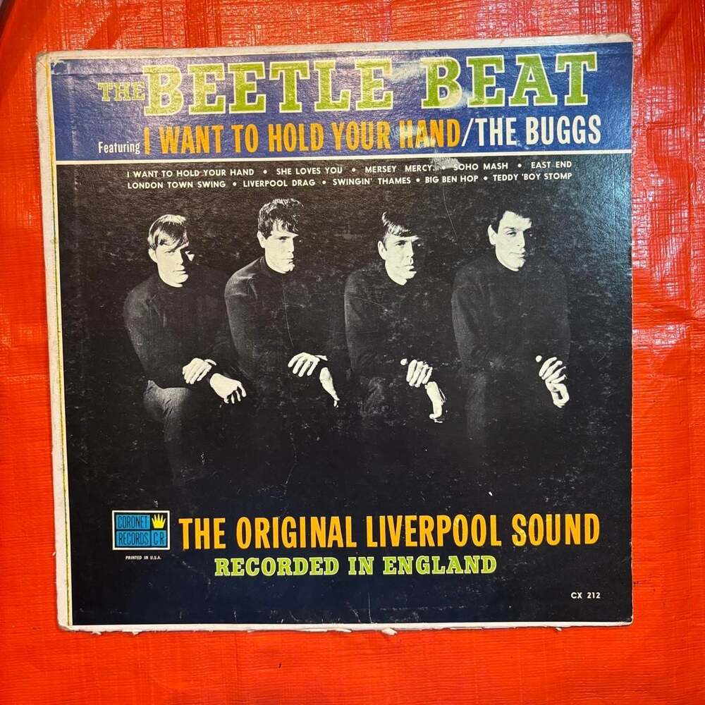 Coronet Records The Beetle Beat Vinyl LP The Buggs CX-212